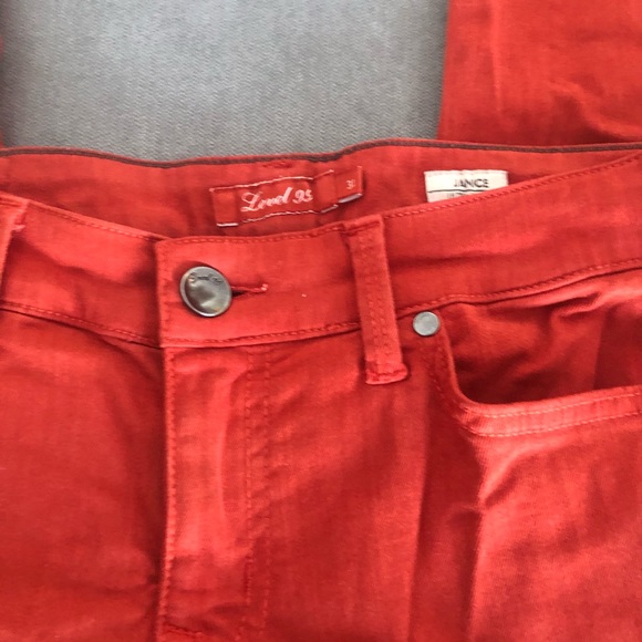 Level 99 Janice Ultra Skinny Burnt Orange Jeans - Picture 3 of 16